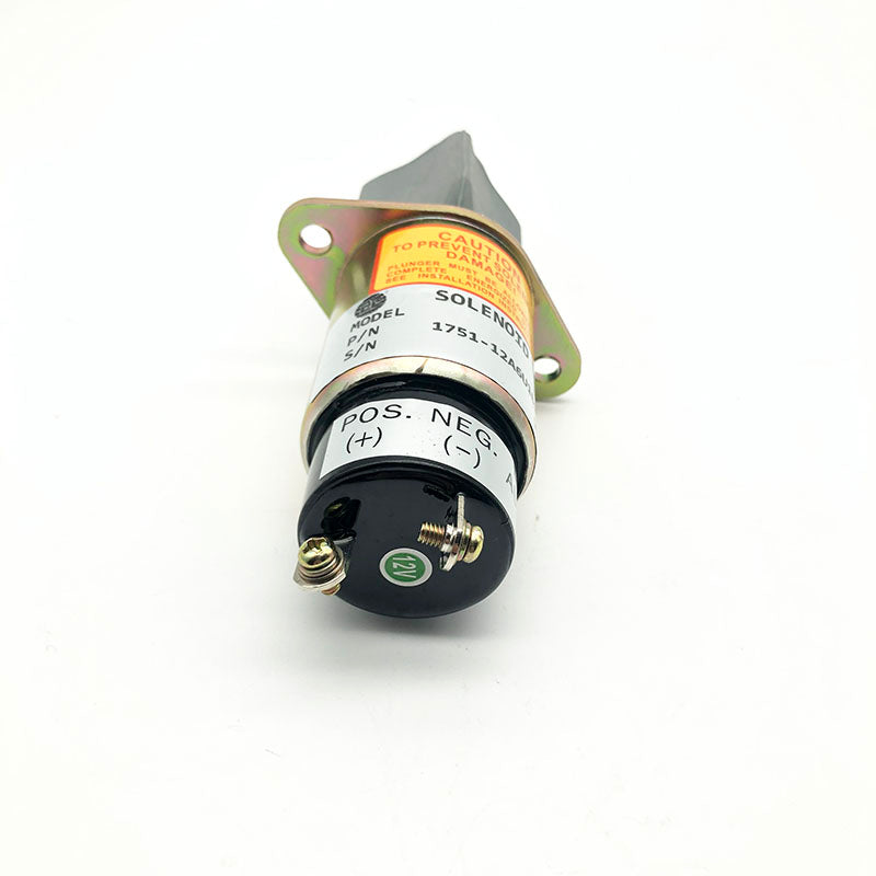 Replacement SA-4259-12 1751-12A6U1B1S5 12V 31-0202 3A Fuel Shutdown Stop Solenoid for Kubota | WDPART