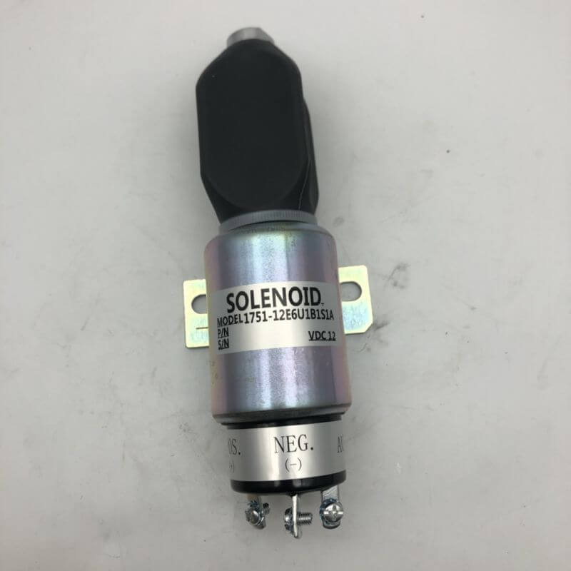 Diesel Stop Solenoid 1700-2530 1751-12E6U1B1S1A for Woodward 1700 Series Solenoid.