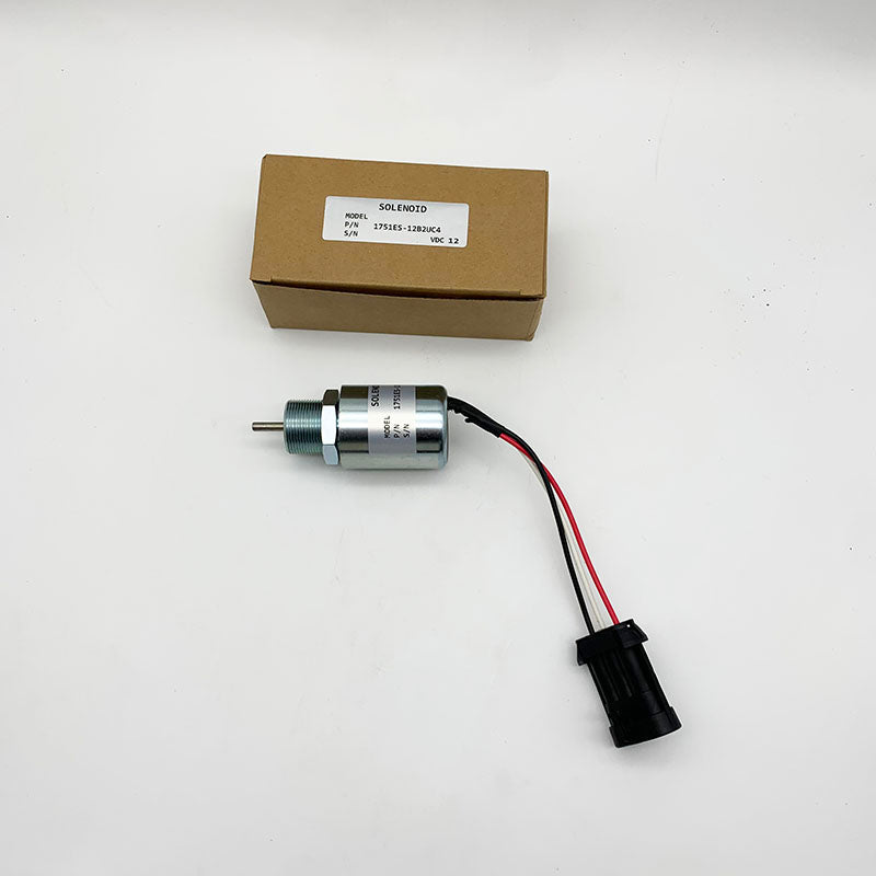 MM43662902 MM436629 Stop Solenoid 12V 3 Pins for Mitsubishi L3E L3E2 L3A L3C Toro Tractor 3000D