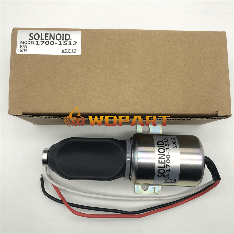 Diesel Stop Solenoid 1700-1512 1751ES-12E6ULB1S5 for Lincoln Vantage 400 Perkins 404 Woodward 1700 Series