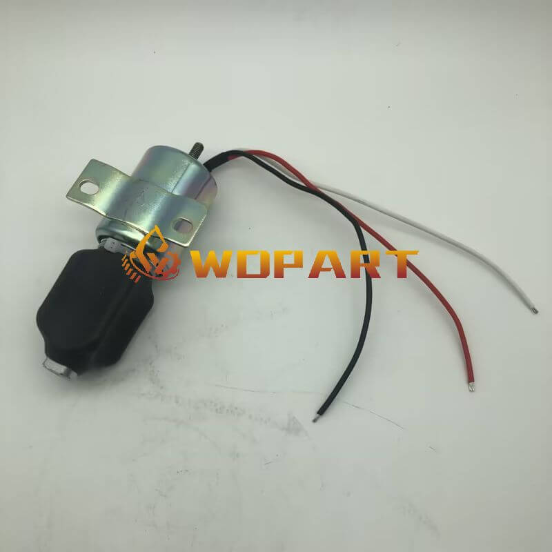 12V Fuel Stop Solenoid 1756ES-12E3ULB1S15 for Woodward Engine 3 Wires
