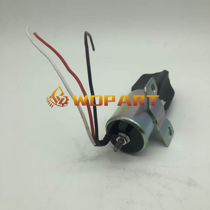 12V Fuel Stop Solenoid 1756ES-12E3ULB1S15 for Woodward Engine 3 Wires