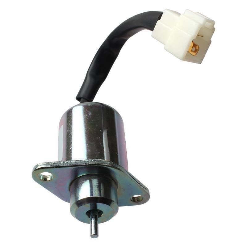 17594-6001-4 1503ES-12A5UC5S SA-4569-T 12V with 3 Pins Fuel Shutoff Solenoid for Kubota 05 series Yanmar Many Ariens Giant Vac Stihl SnowEx