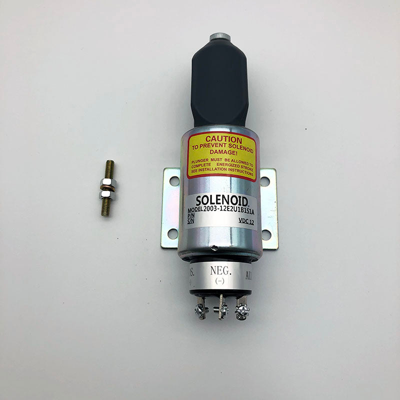 2003-12E2U1B1S1A Fuel Shutoff Stop Solenoid Valve for Woodward Diesel Engines