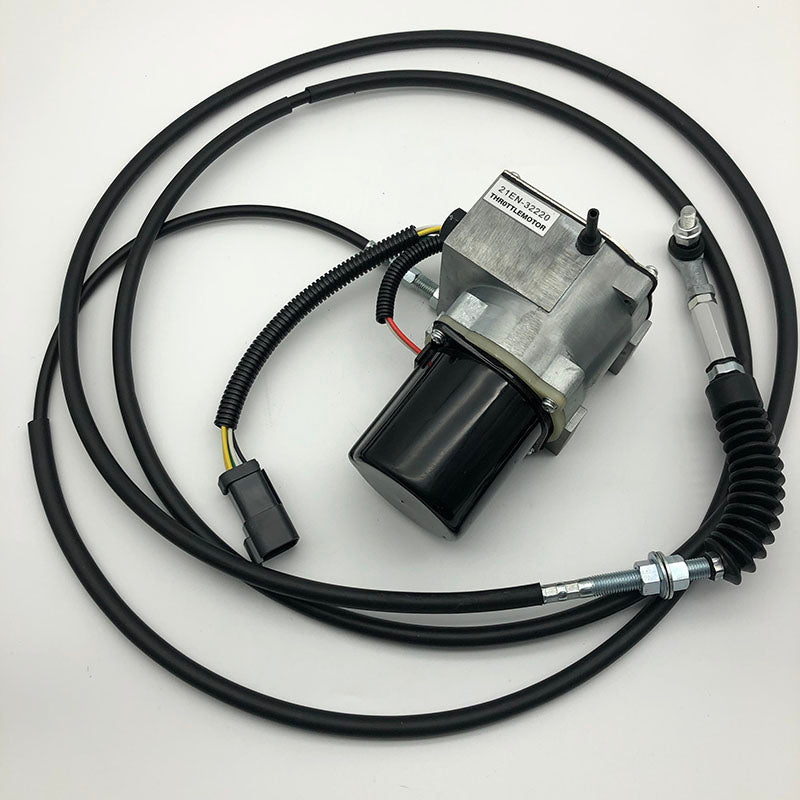 21EN-32200 Long Wire Throttle Motor For Hyundai Excavator R130-5