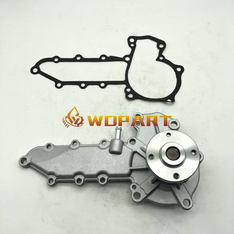 Water Pump 25-15568-00SV 251556800SV with Pipe for Kubota V1503 V2403-M-Di V2403 V2203 KX91-3r1- KX121-3 Excavator