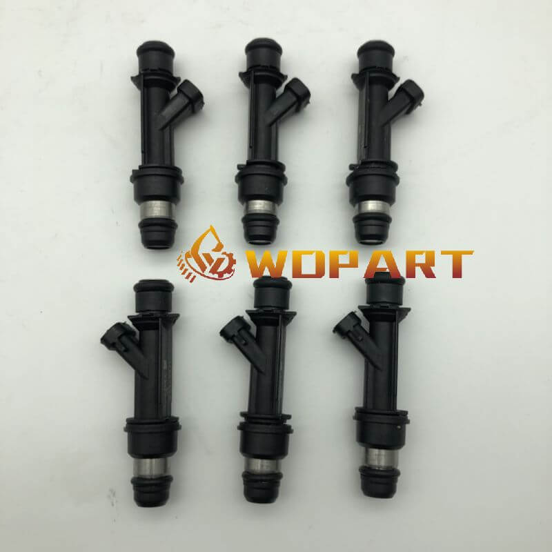 6 Pcs 25323972 12586551 25323971 Fuel Injector for Buick for Chevrolet Pontiac 3.8L