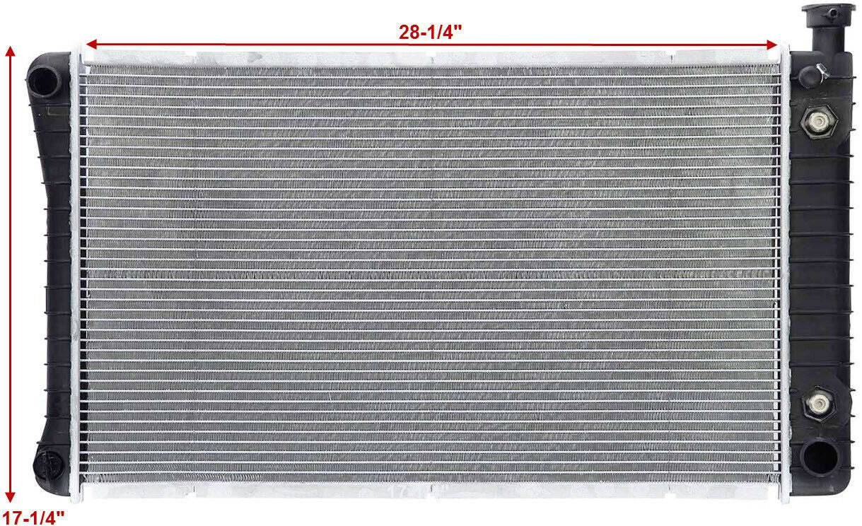 3058766 Aluminum Radiator for 1988-1995 Chevrolet C1500 C2500 C3500 K1500 K2500 5.0L