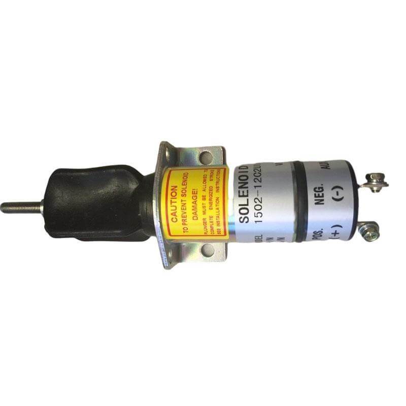 3740028 1502-12C2U1B1S1 2 Terminals 12V Throttle Choke Solenoid for JLG Lift Kubota DF750