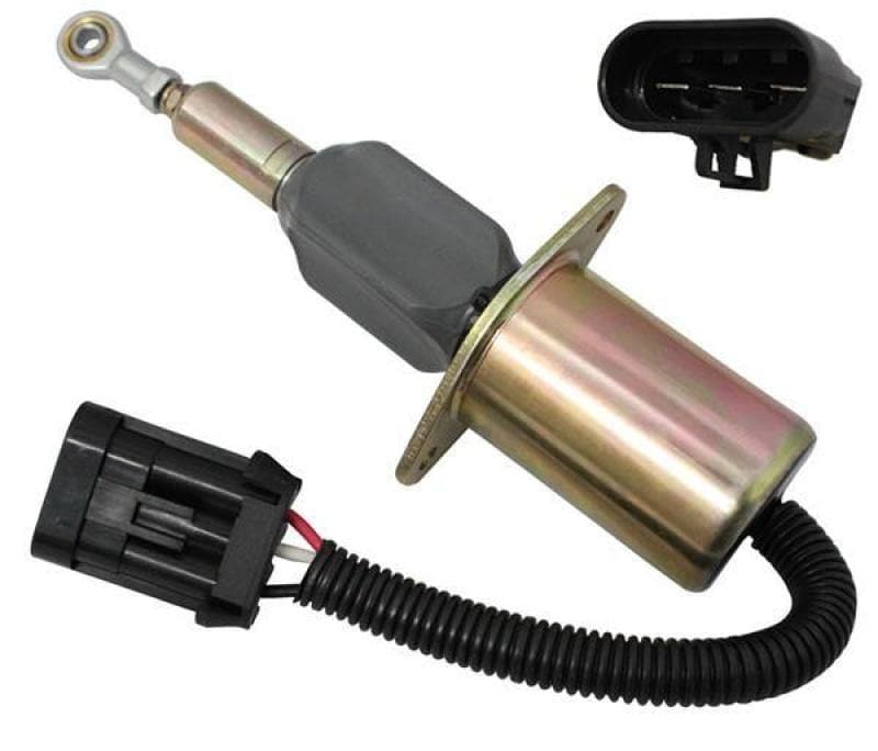 24V Stop Solenoid 3939019 SA-4889-24 For Cummins C B 5.9L 8.3L Engine 8.1 Excavator Hyundai 335LC-7