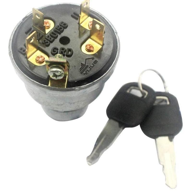 300-156 3E-0156 Starter Switch Ignition 5 Lines 2 Keys