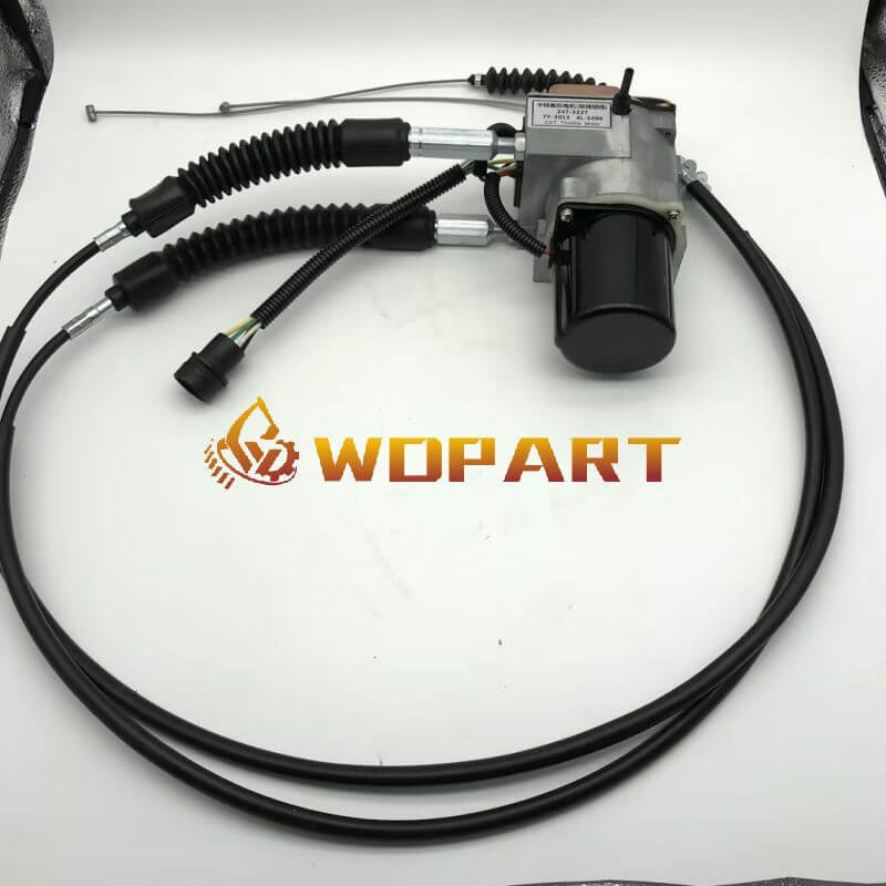 Throttle Motor 7Y-3913X 4I-5496 247-5227 Double Cables For Caterpillar Excavator E320V1