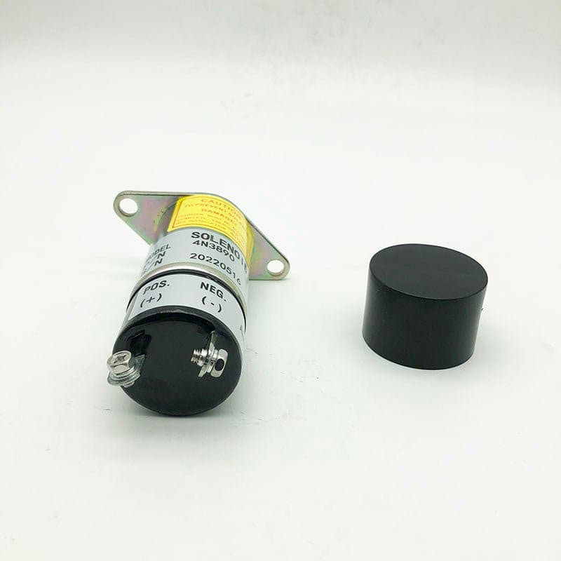 4N3890 4N-3890 Air Intake Shutoff Solenoid for Caterpillar Industrial Engine Models 3304 | WDPART