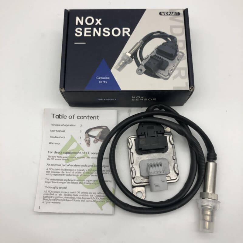 5WK9 6742B 4326873 A0415S170 NOx Nitrogen Oxide Sensor 12V 1095mm 4 Pins Fits for 2013-18 Dodge Cummins ISB 6.7L.