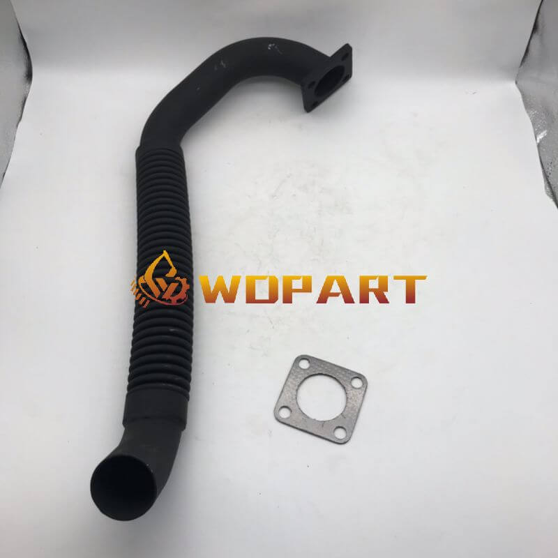 6701151 Exhaust Muffler Pipe with Gasket for Bobcat Skid Steer Loader 763 S185 S150 S160 S175 S130 751 763