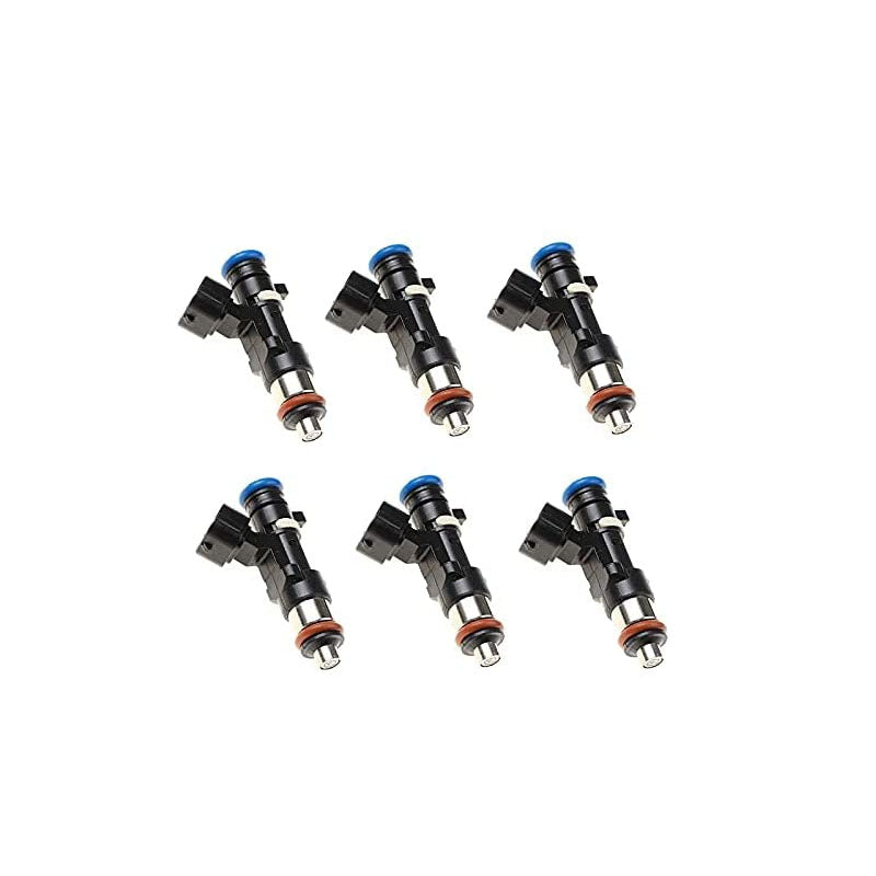 6PCS 0280158005 Fuel Injectors Compatible with 3.5 Nissan Maxima Quest Altima Murano