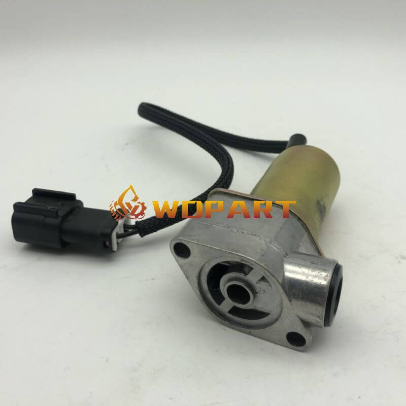 Replacement 702-21-07010 Fuel Solenoid Valve For Komatsu PC100-6 PC120-6 PC200-6 6D102 4D102