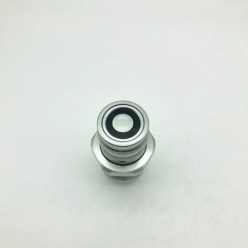 Hydraulic Female Flat Face Quick Coupler 7246802 7249643 47396761 for John Deere Kubota 318E 319E 320E 323E S450 | WDPART