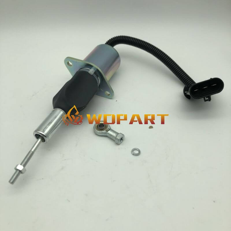 Fuel Stop Solenoid 82850507 F2NN9D278AA F3NN9D278AA SA-4160-12 for Ford New Holland Tractor