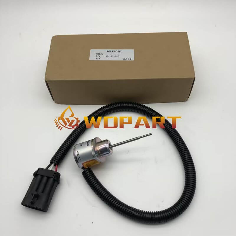 96-153-01K 9615301K Diesel Stop Solenoid 12V with 3 Ternimals for Carrier Truck APU CT2-29 Model PC6000