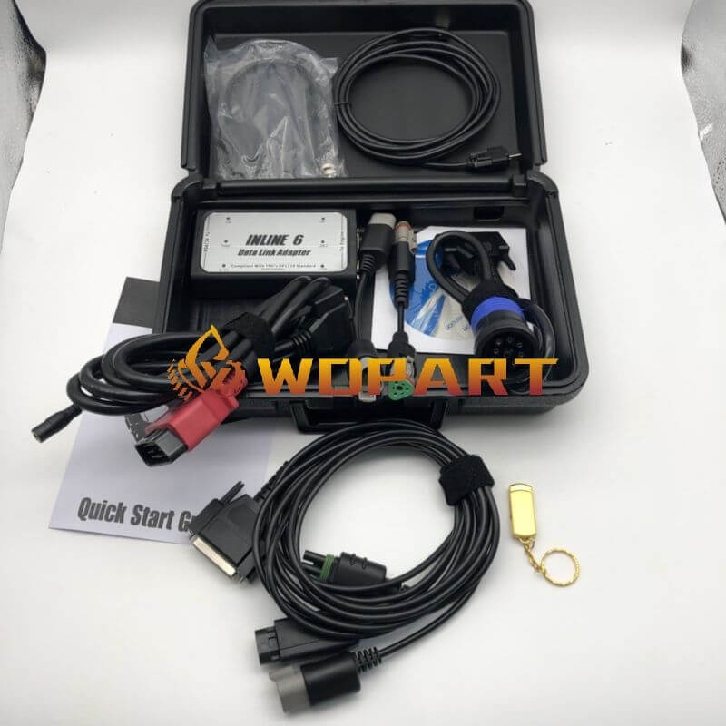 Wdpart Diagnostic Programming Tool for Cummins Inline 6 Data Link Adapter Full Kit with Insite 8.7 pro Software