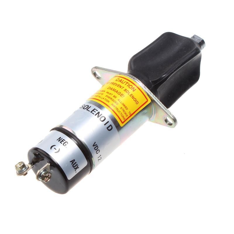 1500-2026 1502-12A6U1B1S1 Diesel Engine Fuel Shutoff Stop Solenoid for Woodward 12V | WDPART