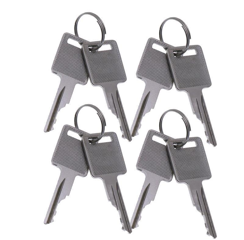 8PCS Ignition Keys 6693241 for Bobcat Skid Steer Loader