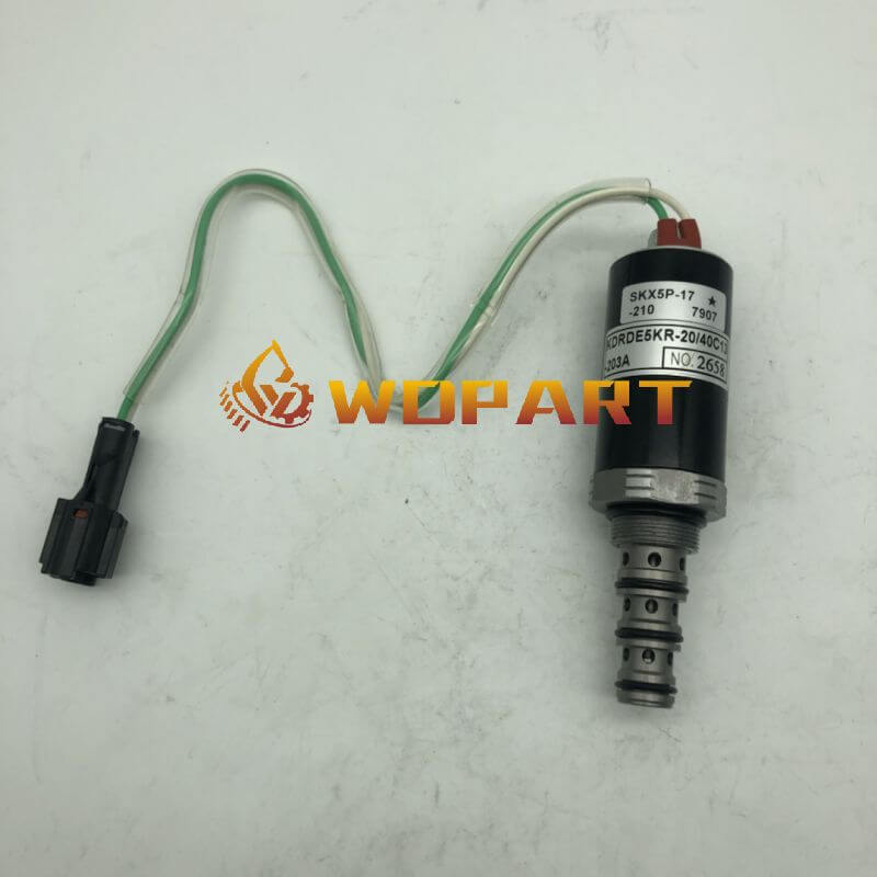 KDRDE5KR-20/40C13-203A Hydraulic Pump Solenoid Valve for Kobelco Excavator SK200-3