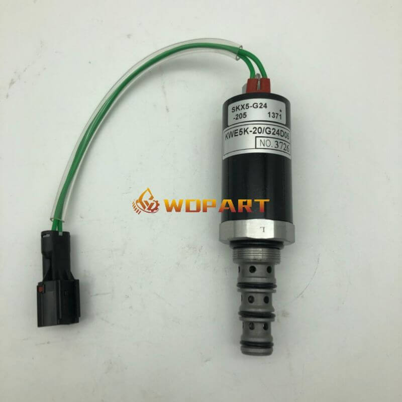 SKX5-G24-205 KWE5K-20/G24D05 Solenoid Valve For Kato Excavator HD820-3 HD820-2