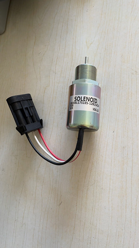 MM43662902 MM436629 Stop Solenoid 12V 3 Pins for Mitsubishi L3E L3E2 L3A L3C Toro Tractor 3000D