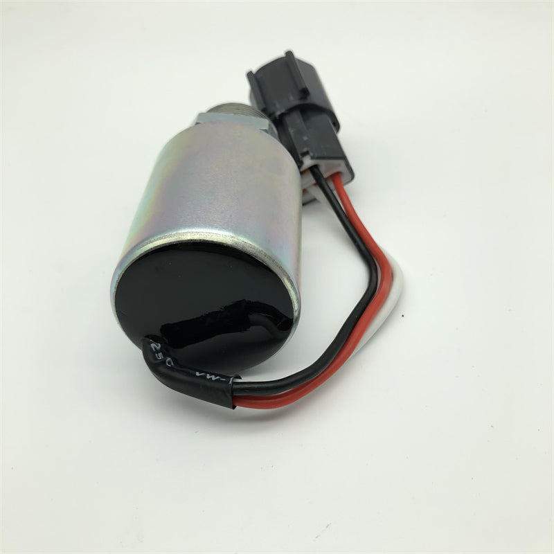 PJ7415748 Stop Solenoid for Volvo EC13 EC15 EC15B EC20 EC20B EC25 EC30 EC35 EC45 Excavator