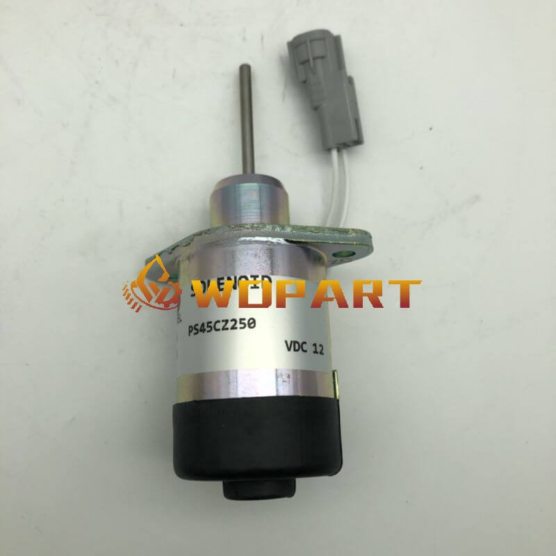 12V Fuel Speed Solenoid 25-38773-00 PS45CZ250 For Kubota V2203 Carrier Transicold CT4 Engine