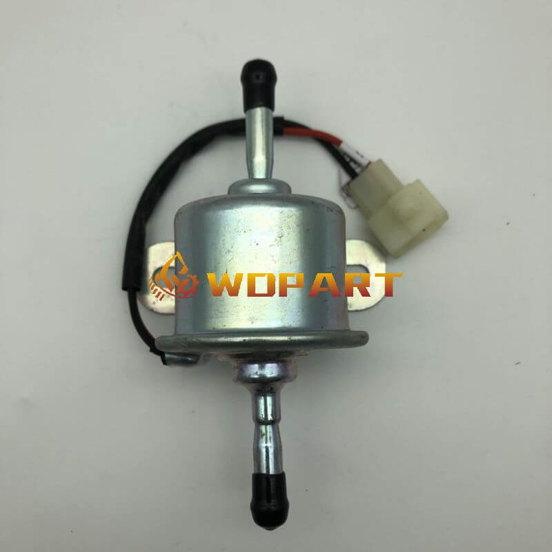 12V Fuel Pump RC601-51350 For Kubota Tractor BX1500 BX22 BX25 M108 M8560 M9960 G2160