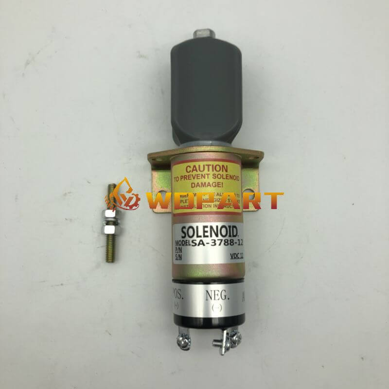 Diesel Stop Solenoid SA-3788 1751-12F2U1BA W/1" PADS SO