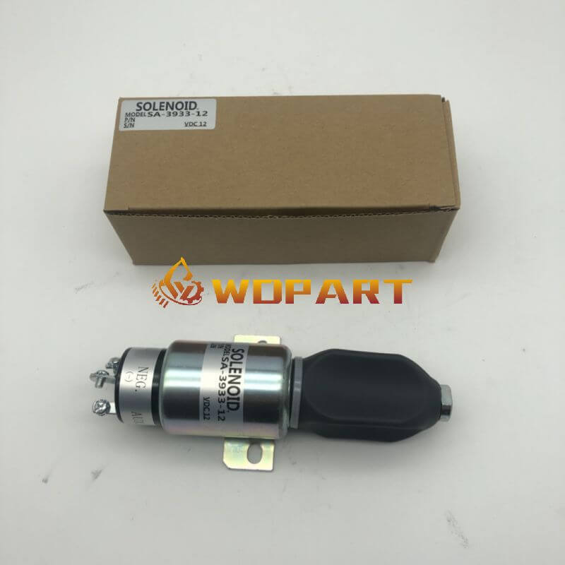 SA-3933-12 Diesel Stop Solenoid 12V 3 Pins for Woodward