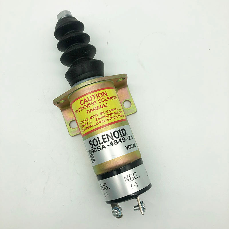 SA-4849-24 1502-24C7U1B2S1 Diesel Stop Solenoid for Woodward 1500 Series Cummins 6CT Engine | WDPART