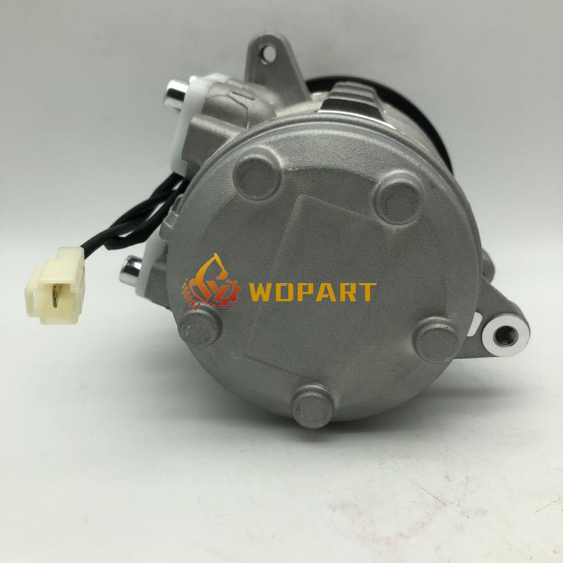 Wdpart Replacement 447200-7443 T0070-87290 Air Compressor for Kubota M4900 M5700 M6800