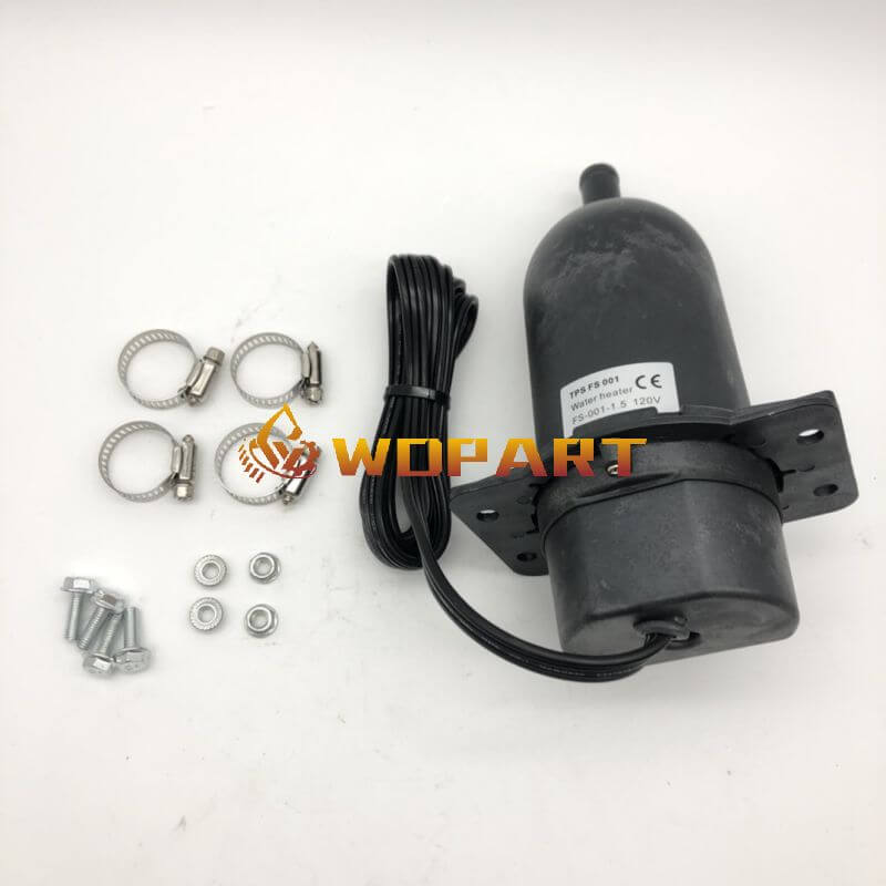 Block Heater TPS151GT10-000 1500 Watt 120 Volt Temperature Option 100-120F 350CID 5.7L Caterpillar Olympian FG Wilson 590-835