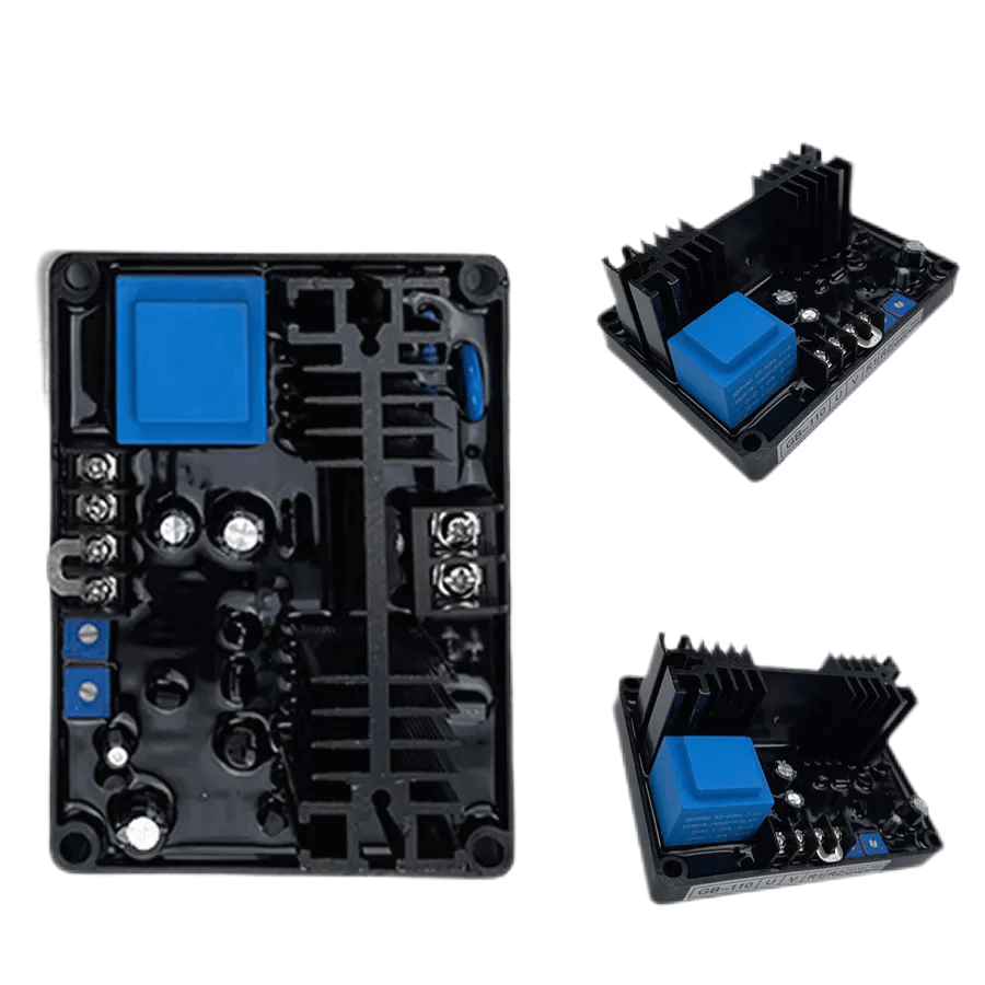 GB-110 Alternator Voltage Regulator AVR for Brush Generator Circuit Diagram