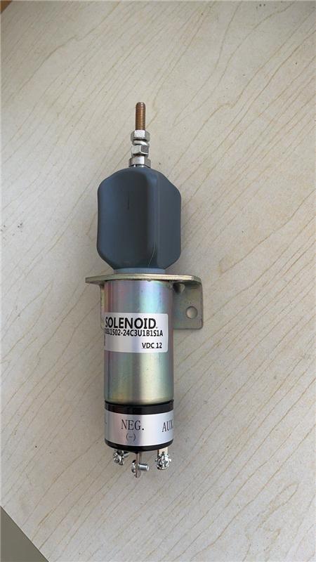 1500-2095 1502-24C3U1B1S1A Diesel Fuel Shutdown Stop Solenoid 24V for Woodward