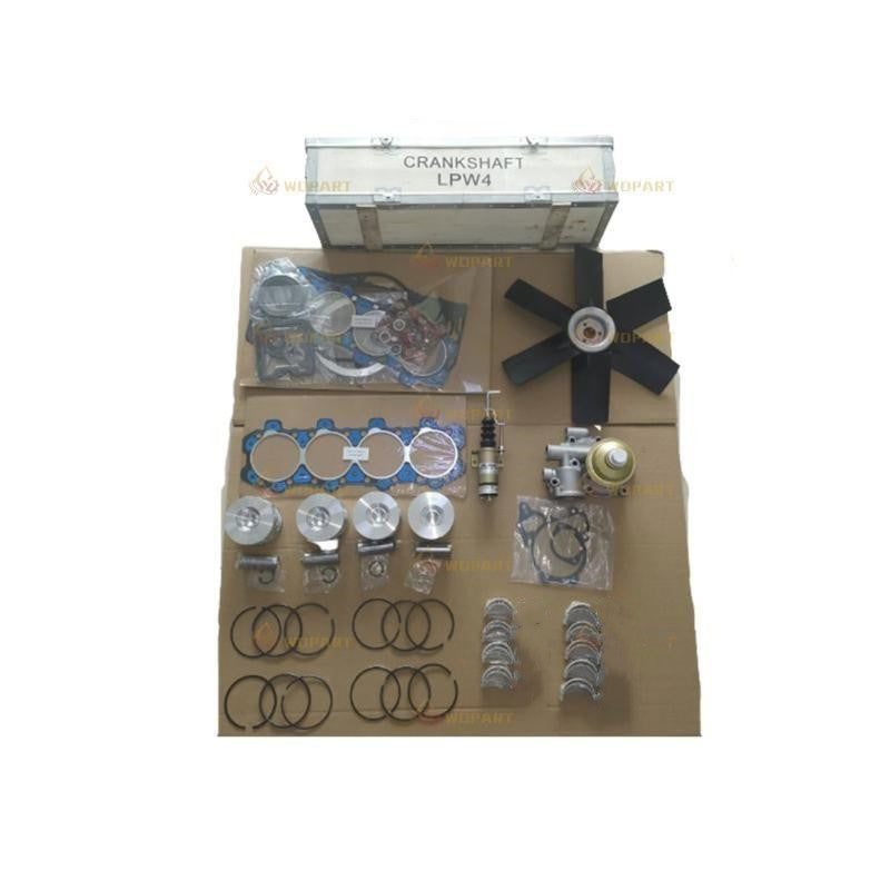 Full Overhaul Kit for Lister Petter LPW4 4 Cylinder | WDPART